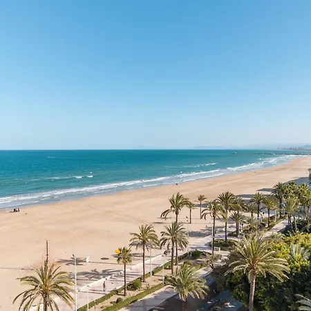 Big Apartment At Beach With Terrace Valencia Exterior photo